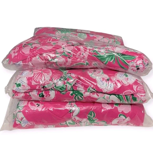 LILLY PULITZER Minka Maxi Skirt 2 Piece Set Roxie Pink Worth A Look Crop Top NWT